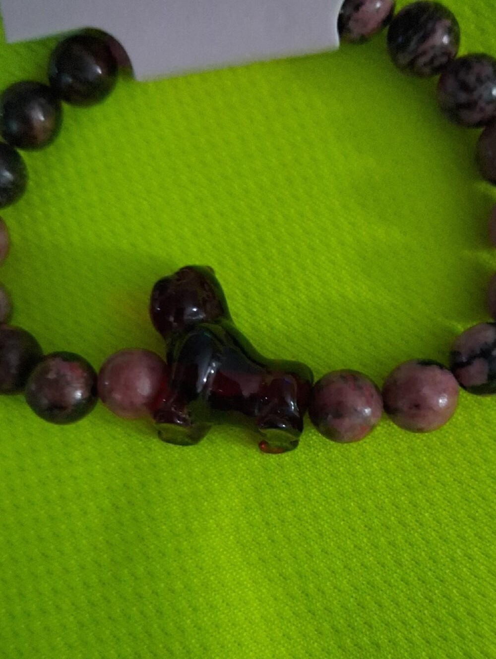 Bracelet-like beaded accessory - Picture 2 of 2